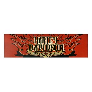 ステッカー バンパーデカール 【HARLEY-DAVIDSON】ハーレーダビッドソン バンパーデカール（Flame） HDS-41