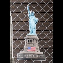 アメリカンスティールサイン「Statue of Liverty」 PS-325 自由の女神 ニューヨーク メタルサイン 看板 アメ_画像1