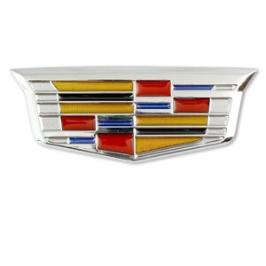 ステッカー 車 シール 3Dエンブレムステッカー Cadillac Emblem キャデラック エンブレム 立体ステッカー カーア