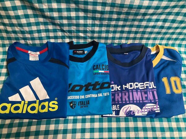 サッカーウェア 半袖 adidas Lotto イオン ユニクロ アディダス 150cm