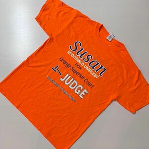 US 輸入　Tシャツ　GILDAN ギルダン　オレンジ　XL Susan