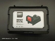 RMT　タイプ　ドットサイト スコープ　RMRレールマウント付 　折り畳み式　光自動調整式　BK　スコープ　ミリタリー　サバゲー_画像7