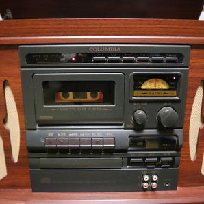 ■コロンビア 卓上型ステレオシステム GP-38 レコード/CD/FM・AM/カセットの画像7