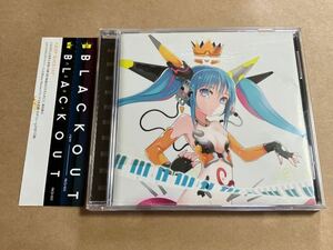CD 八王子P / BLACK OUT P8CD005 初音ミク 巡音ルカIA GUMI 鏡音リン ボーカロイド VOCALOID