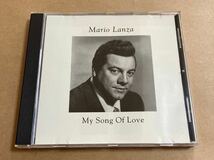 CD MARIO LANZA / MY SONG OF LOVE FMC020 マリオ・ランザ ジャケットツメ跡あり_画像1