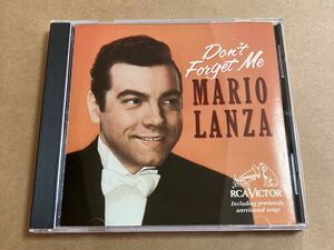 CD MARIO LANZA / DON’T FORGET ME 09026614202 マリオ・ランザ ジャケットツメ跡あり