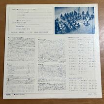 LP レコード 昭和48年度 瑞穂中学校ブラスバンド部 第7回 卒業記念演奏会 FO-1049S ジャケット汚れ、やけあり 自主盤 身内音楽_画像2