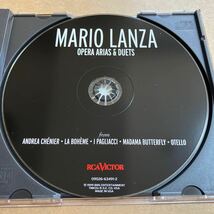 CD MARIO LANZA / OPERA ARIAS & DUETS 09026634912 ANDREA CHENIER : LA BOHME : I PAGLIACCI : MADAMA BUTTERFLY マリオ・ランザ スレ有_画像3