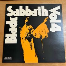 レコード BLACK SABBATH / BLACK SABBATH Vol.4 NEL 6005 ブラックサバス 内袋破れあり GATEFOLD リイシュー盤 綴じフォトブック付き_画像1