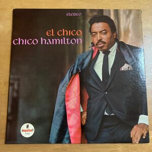 レコード CHICO HAMILTON / EL CHICO AS-9102 STEREO US盤 COAT GATEFOLD チコ・ハミルトン ジャケットへこみ CS破れあり