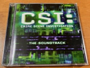 CD CSI CRIME SCENE INVESTIGATION THE SOUNDTRACK サウンドトラック 069 401-2 EU盤 検 WHO WALLFLOWERS NEW ORDER ZERO 7 EUPHORIA