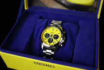 【5000点限定】SEIKO 20th Class 923 Dr.Yellow セイコー 923形 ドクターイエロー 20周年 記念ウォッチ 腕時計 輸送箱 箱付 025JYDJQ02_画像1