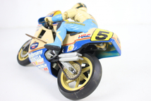 【動作未確認】KYOSHO 京商 組立済 ラジコン1/8 電動 RC オートバイ ホンダ HONDA NSR グランプリレーサー ハングオンレーサー 005JKDJL73_画像9