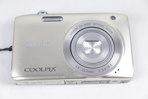 【38722】Nikon COOLPIX S300 ニコン クールピクス デジカメ コンパクトカメラ デジタルカメラ コンデジ 写真 撮影 趣味 005JQBJF02_画像2