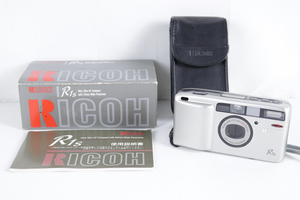 [ работоспособность не проверялась ]RICOH R1S Ricoh compact пленочный фотоаппарат коробка * с футляром 010JSCJL89
