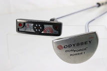 ODYSSEY パター 2本 DUALFORCE ROSSIE Toe up 1 男性右利き用 ゴルフクラブ ゴルフ用品 003JNCJO93_画像1