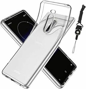 Awubaige Xperia 1 SO-03L SOV40 用の ケース クリア 超薄型 SO-03L SOV40 カバー TP