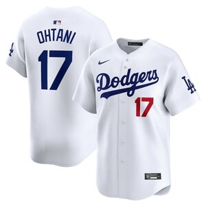Сделано Nike [Новый неиспользованный] Лос -Анджелес Доджерс Shohei Otani#17 Limited Player Jersey L Size La Dodgers Бесплатная доставка