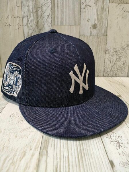 【新品】NEW ERA 59FIFTY ヤンキース デニム 7 1/2 キャップ ニューエラ