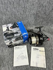 ダイワDaiwa スピニングリール EMBLEM-S 6000H エンブレムS 釣具 EM-S6000H 箱付き フィッシング 