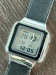  Casio CASIO мужские наручные часы FUTURISTf.- коричневый список LAQ-2000L цифровой аналог дыра teji Digi-Ana кварц 