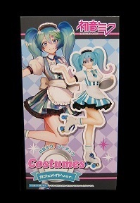 初音ミク　フィギュア　Costumes　カフェメイド ver.