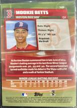 MLBカード 2014 Topps 「Stadium Club」Mookie・BETTS ムーキー・ベッツRookie・Card_画像2