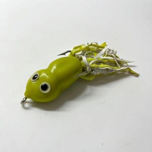 【U0510】 ZEAL CHIMACHIMA CUSTOM FROG ズイール チマチマカスタムフロッグ ( 中古 トップ フロッグ バス 雷魚 )