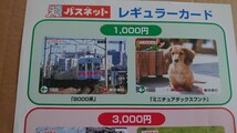 超貴重！◆東急電鉄◆「パスネット レギュラーカード」の非売品チラシ◆8000系、8590系、2000系◆フライヤー◆東京急行電鉄_画像2