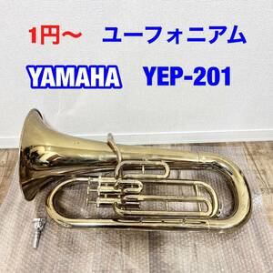От 1 йен YAMAHA Yamaha Euphonium YEP201 YEP-201 с мундштуком 48