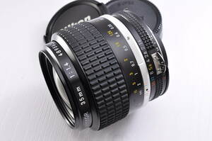 [SIC] Nikon Ai-S NIKKOR 35mm F1.4 35/1:1.4 S/N.489562 Nikon AIS Nikkor MF lens #1421