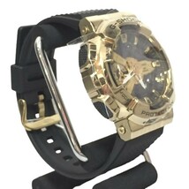 G-SHOCK ジーショック 【men1296D】 CASIO カシオ 腕時計 GM-110G-1A9 アナデジ デジアナ メンズ 未使用 タグ付き ゴールド ブラック GB_画像3