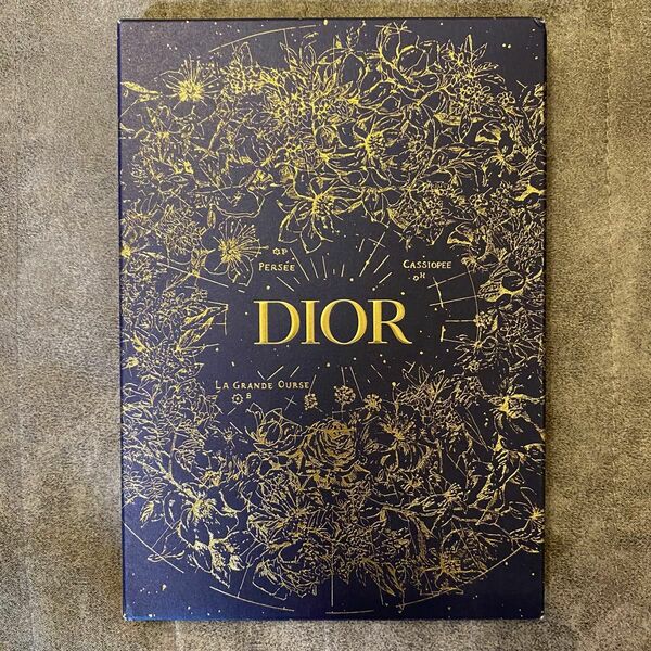 新品 Dior ディオール ノベルティ ノート ホリデー 非売品 ゴールド