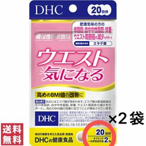 DHC ウエスト気になる 20日分× 2袋