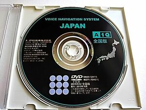 トヨタ 純正 2015年 秋 最終更新版 A1Q 08664-0AK15 (S17系クラウン F30系セルシオ前期 他でも使用可) DVD ROM 超美品 使用傷なし 新品同等