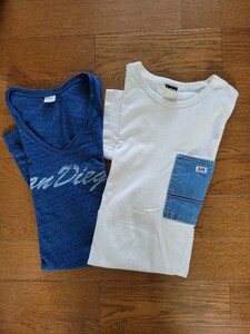 メンズ Tシャツ2着セットM