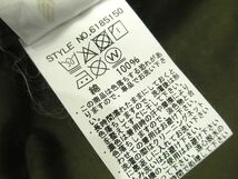 送無 G① 美品 AVIREX アヴィレックス 6185150 ALAMEDA セクシーガール レディーペイント プリント ミリタリー 半袖 ワーク シャツ カーキ_画像7