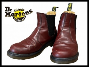 ■ Dr. Martens ドクターマーチン 2976 CHELSEA BOOT サイドゴア スムース レザー チェルシー ブーツ チェリーレッド UK7 26.0cm