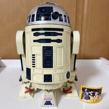 スターウォーズ　1977 ● コカコーラ　R2D2 ラジオ　● 明治　おまけ　スターウォーズ　シール　ルークスカイウォーカー　当時　昭和_画像1