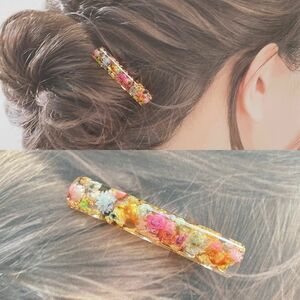 レジンヘアクリップ No.20