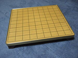 昭和レトロ　テーブル将棋盤　詰将棋に　折り畳み　盤+駒　アウトドアに 送料込み