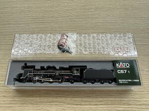 [775] KATO Kato N gauge 2024-1 C57 1 railroad model operation not yet verification Junk 