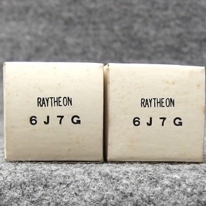 RAYTHEON / 真空管 / 6J7G ×2個 【現状渡し品】 / レイセオンの画像1