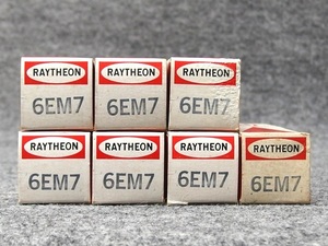 RAYTHEON / 真空管 / 6EM7 ×7個 【現状渡し品】 / レイセオン