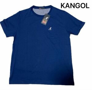 Tシャツ　メンズ KANGOL 半袖Tシャツ　青　新品　タグ付き　メンズMサイズ