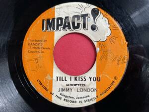 JIMMY LONDON / TELL I KISS YOU ROCKERS REGGAE 45 BIG HIT 試聴