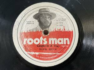 NORA DEAN / CAUGHT IN A TRAP & LET ME TELL YOU BOY LOVERS REGGAE 12 ROOTS MAN　試聴