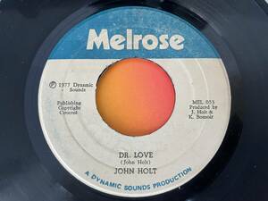 JOHN HOLT / DR LOVE & I`LL TAKE A MEMORY LOVERS REGGAE 45 HIT 試聴