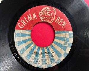 TRISTAN PALMER / ENTERTANMENT RUB-A-DUB REGGAE 45 BIG HIT representative bending audition 