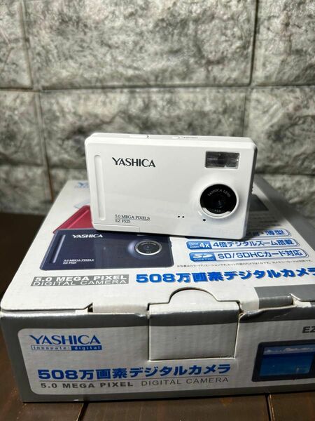 YASHICA ヤシカ EZ F525 コンパクト デジタルカメラ 単四電池 SONY Cyber-shot FinePix